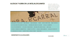 Desktop Screenshot of alergiaweb.com